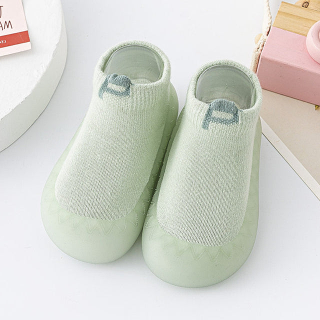 CuteSteps Unisex Baby Sneakers – Soft, flexible, and non-slip baby shoes with animal motifs for first steps