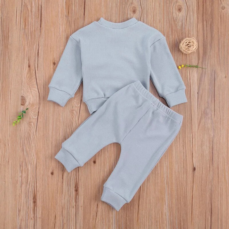Baby clothing set for daily wear, breathable cotton for USA babies