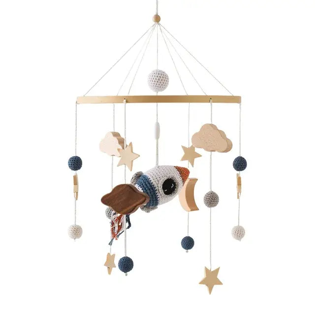 Crib mobile bed bell for baby nursery decoration - Canada style