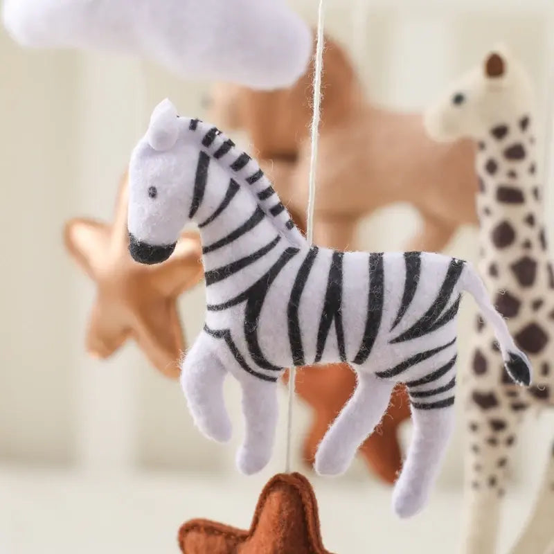 Handmade wooden mobile for baby crib - Canada baby accessory