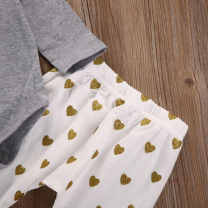 Cute newborn girls' summer clothes set ideal for outings in USA and Canada

